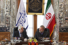 دیدار وزیر خارجه‌ی سوریه با رئیس مجلس
