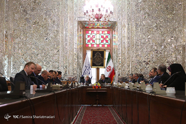 دیدار وزیر خارجه‌ی سوریه با رئیس مجلس
