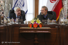 دیدار وزیر خارجه‌ی سوریه با رئیس مجلس
