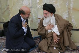 مراسم اولین سالگرد شهادت شیخ نمر باقرالنمر در مسجد اعظم قم‎
