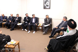 دیدار وزیر فرهنگ و ارشاد اسلامی با آیت الله علم الهدی - مشهد
