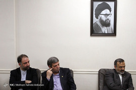 دیدار وزیر فرهنگ و ارشاد اسلامی با آیت الله علم الهدی - مشهد
