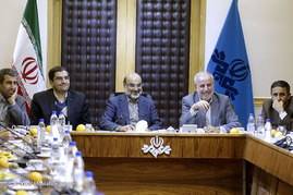 دیدار فراکسیون مطبوعات مجلس با رئیس رسانه ملی‎
