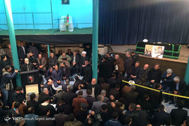 مراسم وداع با پیکر آیت‌الله هاشمی رفسنجانی با حضور رئیس جمهور