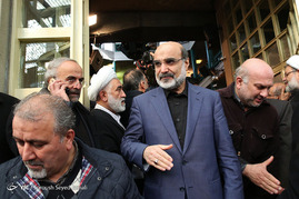 مراسم وداع با پیکر آیت‌الله هاشمی رفسنجانی با حضور رئیس جمهور
