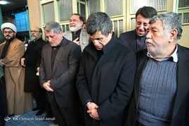 مراسم وداع با پیکر آیت‌الله هاشمی رفسنجانی با حضور رئیس جمهور
