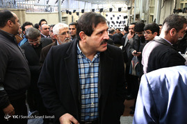 مراسم وداع با پیکر آیت‌الله هاشمی رفسنجانی با حضور رئیس جمهور
