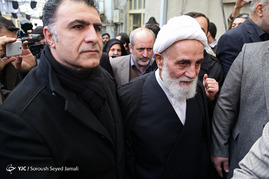 مراسم وداع با پیکر آیت‌الله هاشمی رفسنجانی با حضور رئیس جمهور
