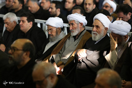 اقامه نماز بر پیکر آیت الله هاشمی رفسنجانی توسط مقام معظم رهبری
