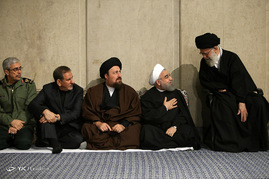 مراسم ترحیم حجت‌الاسلام والمسلمین هاشمی در حسینیه امام خمینی(ره)
