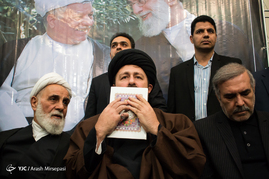 مراسم ترحیم مرحوم آیت الله هاشمی رفسنجانی در دانشگاه علوم تحقیقات
