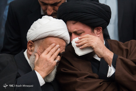 مراسم ترحیم مرحوم آیت الله هاشمی رفسنجانی در دانشگاه علوم تحقیقات
