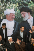 مراسم ترحیم مرحوم آیت الله هاشمی رفسنجانی در دانشگاه علوم تحقیقات
