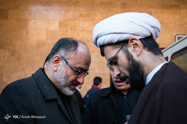 مراسم ترحیم مرحوم آیت الله هاشمی رفسنجانی در دانشگاه علوم تحقیقات
