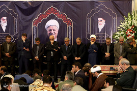 مراسم ترحیم آیت الله هاشمی رفسنجانی در حرم مطهر شاهچراغ(ع) - شیراز ‎
