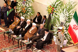 مراسم ترحیم آیت الله هاشمی رفسنجانی در حرم مطهر شاهچراغ(ع) - شیراز ‎
