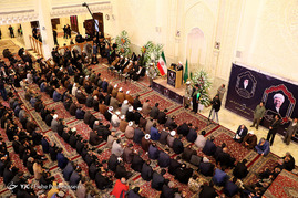 مراسم ترحیم آیت الله هاشمی رفسنجانی در حرم مطهر شاهچراغ(ع) - شیراز ‎
