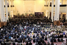 مراسم ترحیم آیت الله هاشمی رفسنجانی در حرم مطهر شاهچراغ(ع) - شیراز ‎
