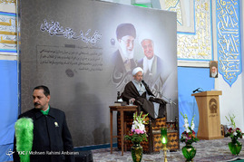 مراسم ترحیم آیت الله هاشمی رفسنجانی در حرم رضوی
