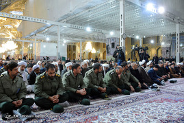 مراسم ترحیم آیت الله هاشمی رفسنجانی در حرم رضوی
