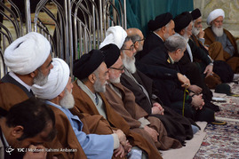 مراسم ترحیم آیت الله هاشمی رفسنجانی در حرم رضوی
