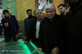 مراسم بزرگداشت مرحوم آیت الله هاشمی رفسنجانی در مسجد اعظم قم‎
