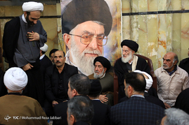 مراسم بزرگداشت مرحوم آیت الله هاشمی رفسنجانی در مسجد اعظم قم‎
