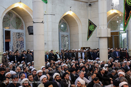 مراسم بزرگداشت مرحوم آیت الله هاشمی رفسنجانی در مسجد اعظم قم‎

