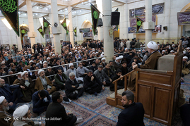 مراسم بزرگداشت مرحوم آیت الله هاشمی رفسنجانی در مسجد اعظم قم‎
