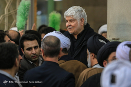 مراسم بزرگداشت مرحوم آیت الله هاشمی رفسنجانی در مسجد اعظم قم‎
