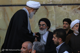 مراسم بزرگداشت مرحوم آیت الله هاشمی رفسنجانی در مسجد اعظم قم‎
