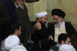 مراسم بزرگداشت مرحوم آیت الله هاشمی رفسنجانی در مسجد اعظم قم‎
