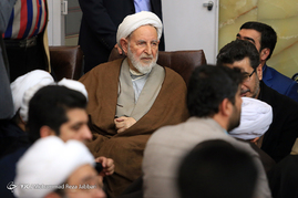 مراسم بزرگداشت مرحوم آیت الله هاشمی رفسنجانی در مسجد اعظم قم‎
