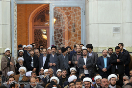 مراسم بزرگداشت مرحوم آیت الله هاشمی رفسنجانی در مسجد اعظم قم‎
