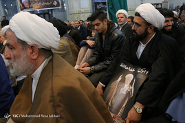 مراسم بزرگداشت مرحوم آیت الله هاشمی رفسنجانی در مسجد اعظم قم‎
