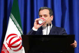 نشست خبری عراقچی به مناسبت سالگرد اجرای برجام
