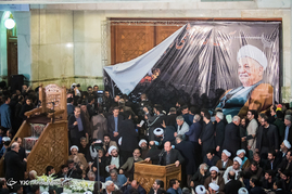 مراسم هفتمین روز درگذشت آیت الله هاشمی رفسنجانی