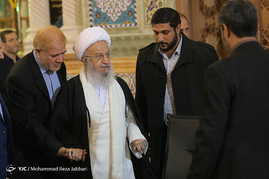 مراسم هفتمین روز درگذشت آیت الله هاشمی رفسنجانی در حرم حضرت معصومه(س)
