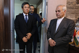 مراسم ادای احترام و امضای یادبود آیت اله هاشمی رفسنجانی توسط سفرای خارجی