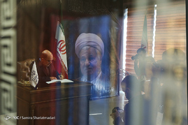 مراسم ادای احترام و امضای یادبود آیت اله هاشمی رفسنجانی توسط سفرای خارجی