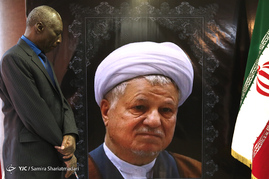 مراسم ادای احترام و امضای یادبود آیت اله هاشمی رفسنجانی توسط سفرای خارجی