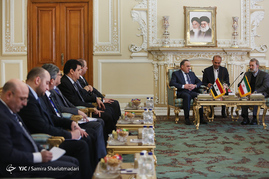 دیدار رییس مجلس با نخست وزیر سوریه