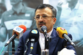 نشست خبری رئیس فدراسیون والیبال
