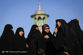 تشییع پیکر 2شهید مدافع حرم در قم‎
