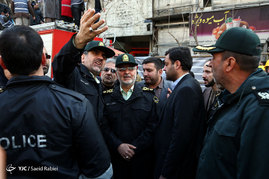 چهارمین روز عملیات امداد و نجات در ساختمان پلاسکو