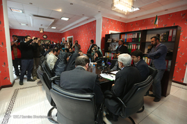 نشست خبری عارف