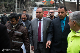 هشتمین روز عملیات امداد و نجات در ساختمان پلاسکو