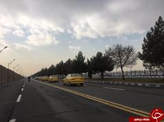 رژه تاکسی های ایران خودرو