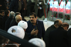 مراسم تشییع پیکر شهدای آتشنشان