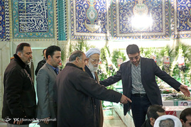 مراسم تشییع پیکر شهدای آتشنشان